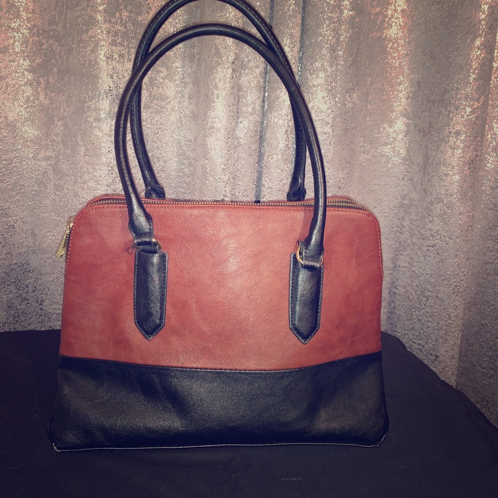 Brown & Black Purse